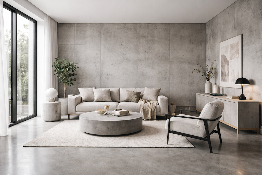 Trender inom betonginredning – rå elegans i moderna hem